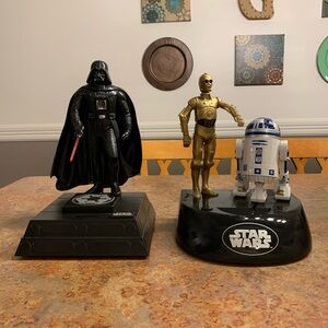 Star Wars Darth Vader and C-3PO and R2D2 Banks